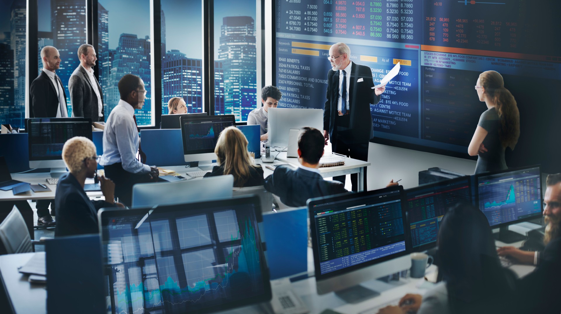 Business Team Investment Entrepreneur Trading Concept