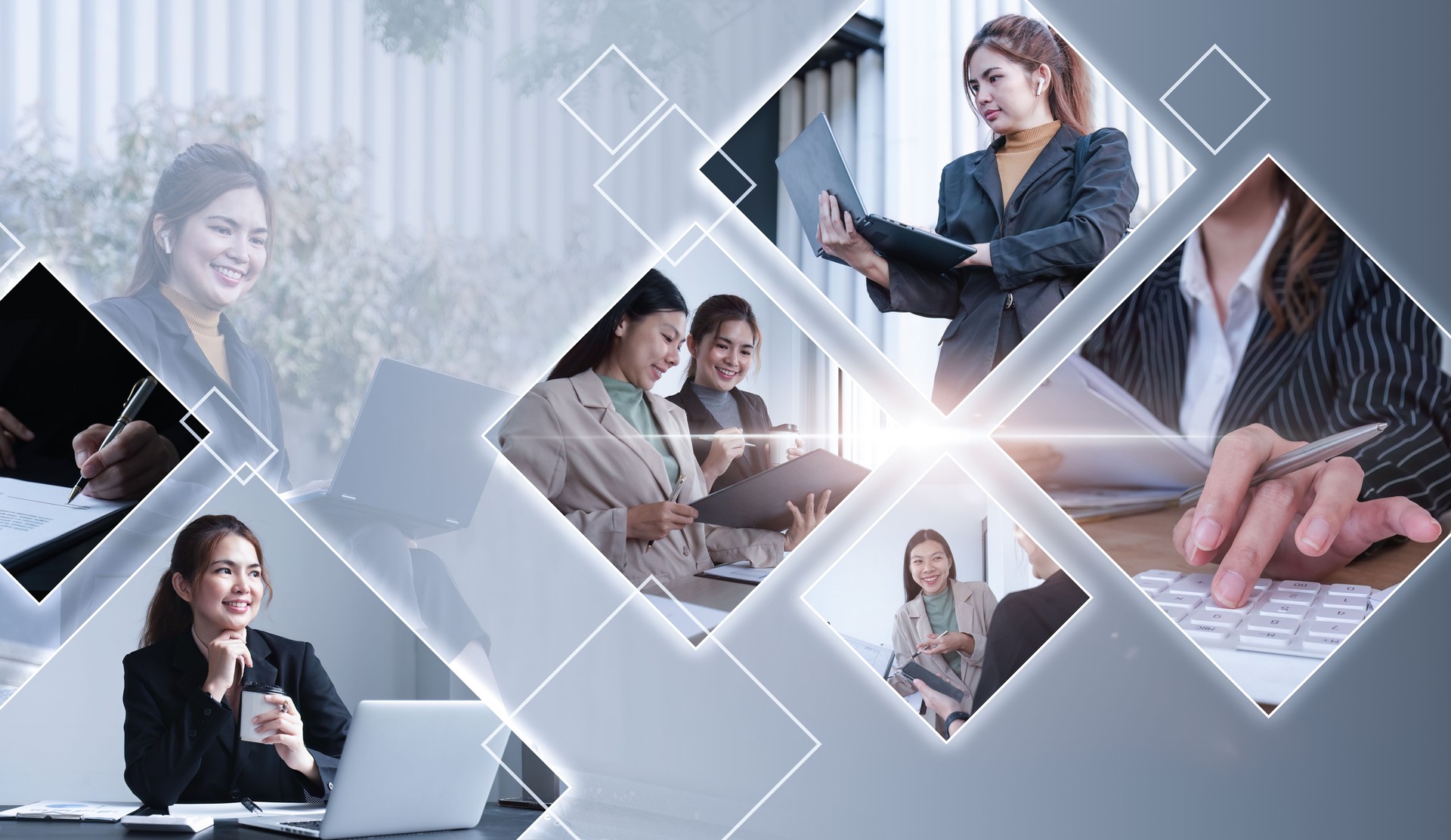 Businessman concept and professional business team Calculating the company income and expenditure graphs